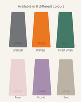 The Yoga Collective Travel Yoga Mat 1.5mm Foldable Made With FSC™ Certified Rubber