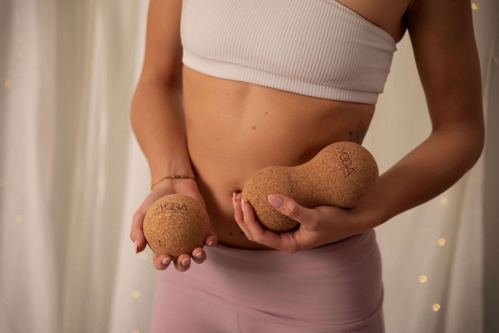 Cork Yoga massage ball