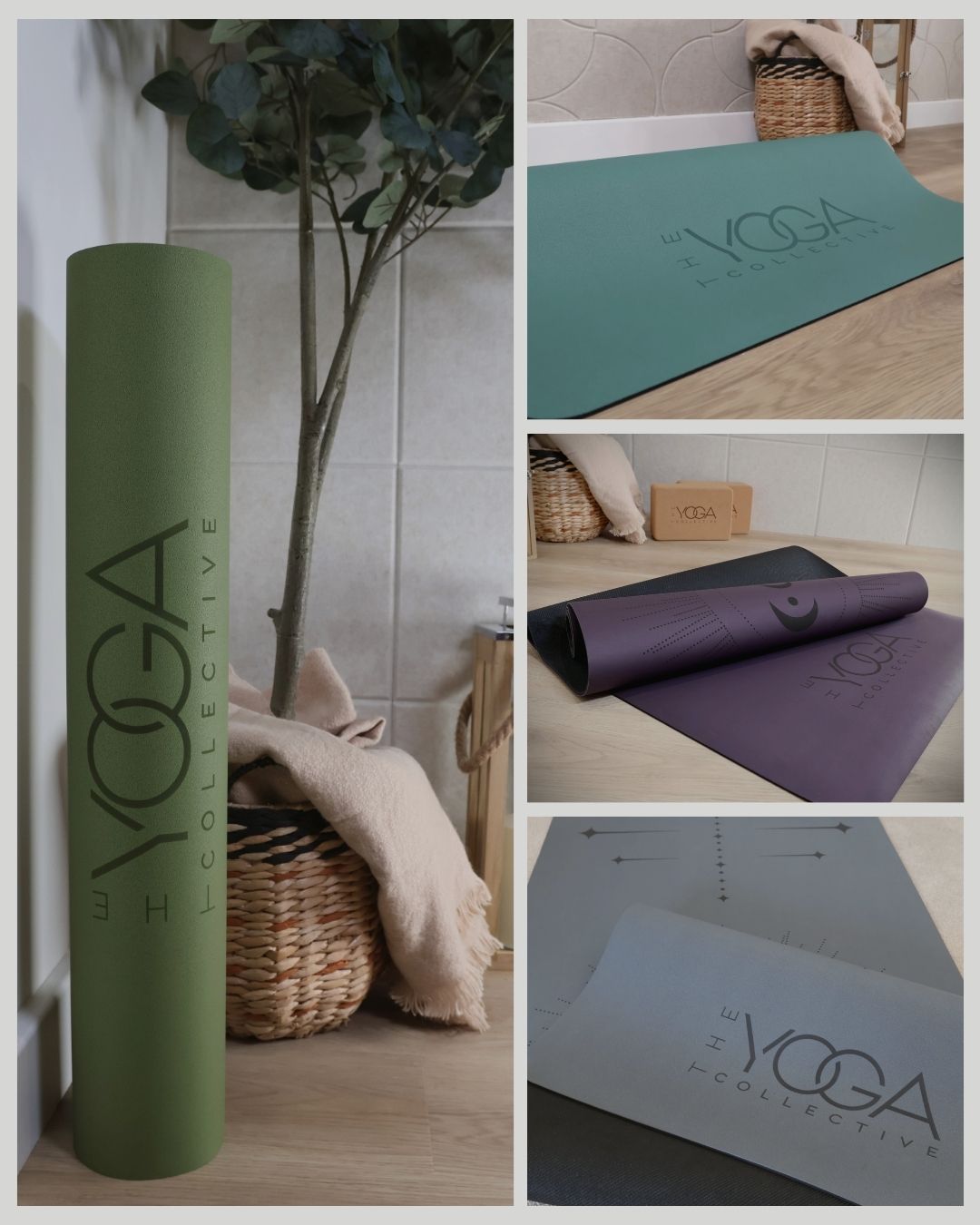 The Yoga Collective Coco Align Mat Studio Pack - 5 x The Yoga Collective New Coco Align Yoga Mat 5mm Designed for Performance