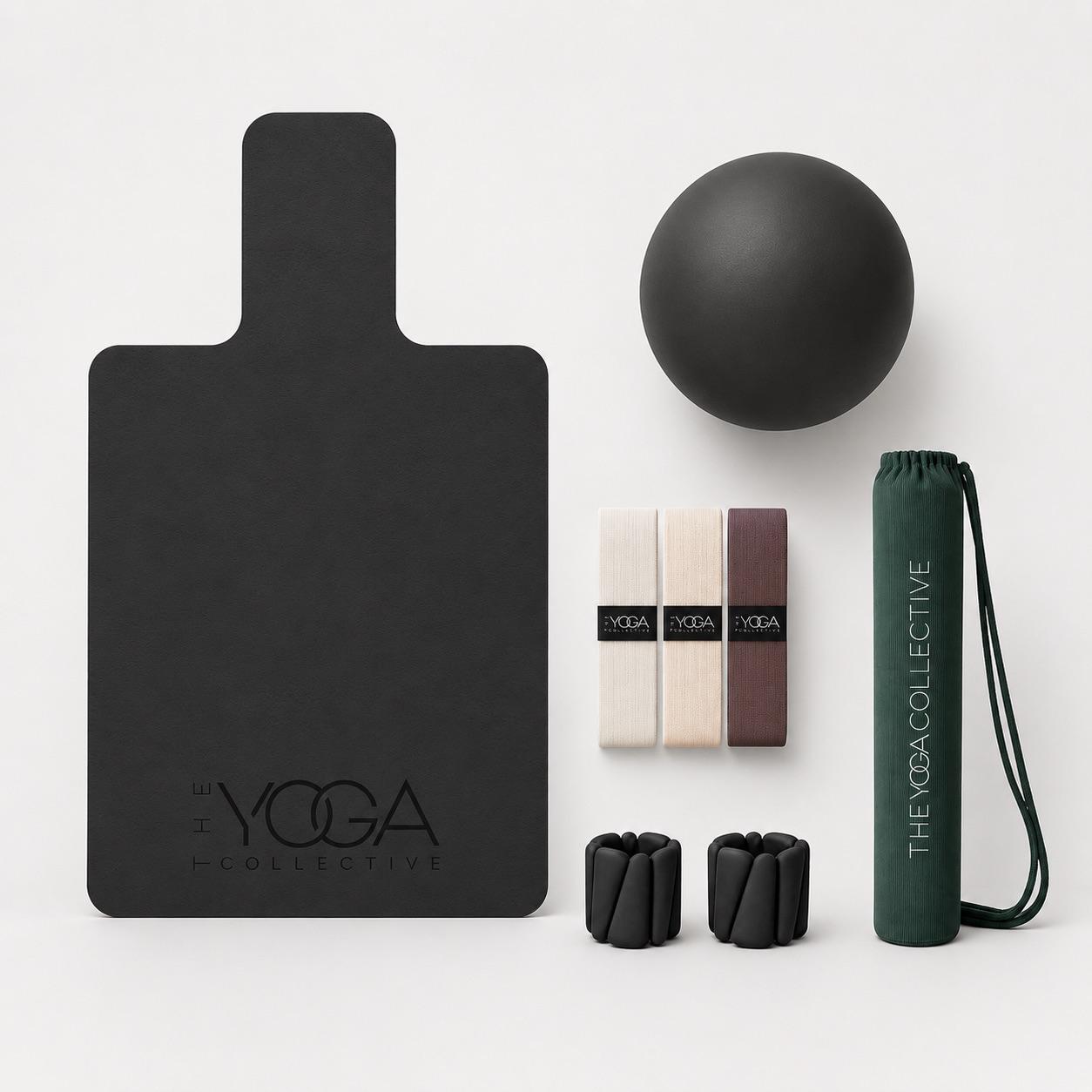 The Complete Reformer Pilates Accessories Bundle - Black
