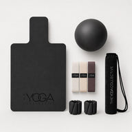 The Complete Reformer Pilates Accessories Bundle - Black
